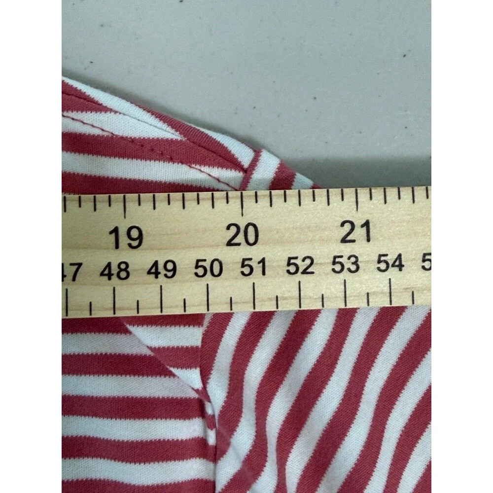 Polo Ralph Lauren Red White Striped Short Sleeve Polo Shirt Size XXL Golf Preppy